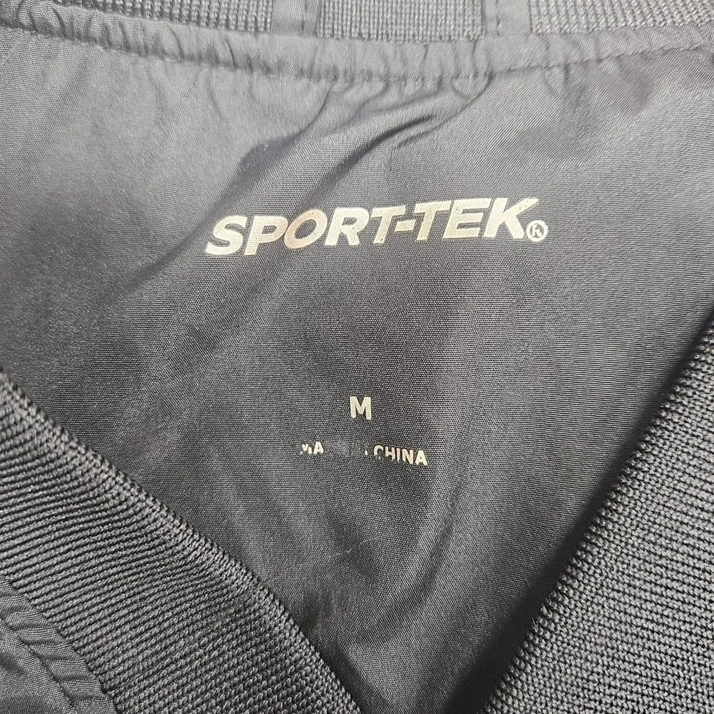 Sport-Tek FAMU Florida A&M Rattlers Windbreaker V-Neck Pullover Black Sz Medium
